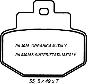 PASTIGLIE FRENO - BRAKE PADS